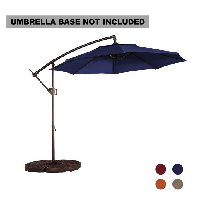 Hokku Designs Anasa 120'' Cantilever Umbrella & Reviews Wayfair